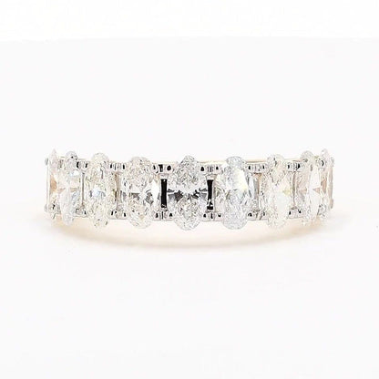 Aurora 1.94ctw Oval Lab Grown Diamond Band