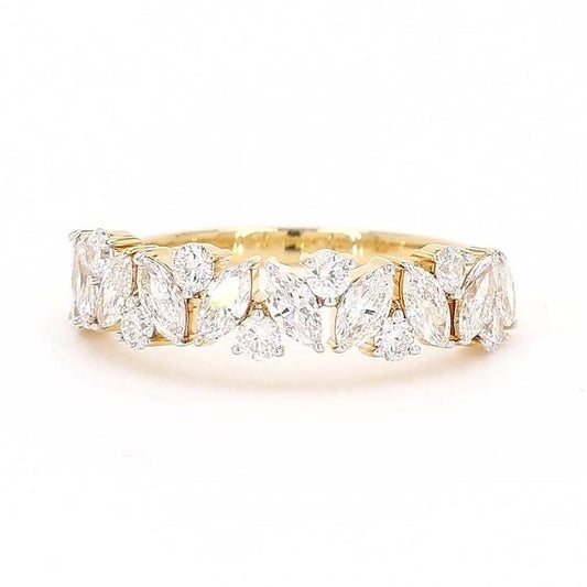 Aurora 0.93ctw Marquise Lab Grown Diamond Band