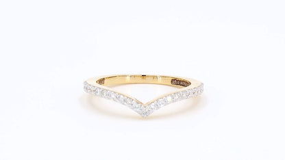 Aurora 0.24-0.25ctw Round Lab Grown Diamond Band
