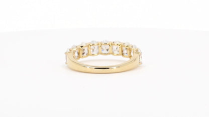 Aurora 1.94ctw Oval Lab Grown Diamond Band