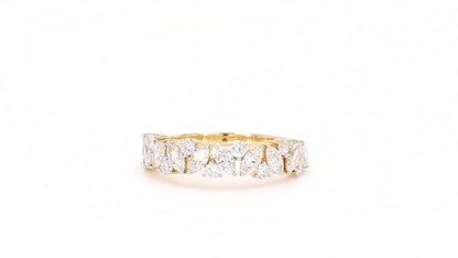 Aurora 0.93ctw Marquise Lab Grown Diamond Band
