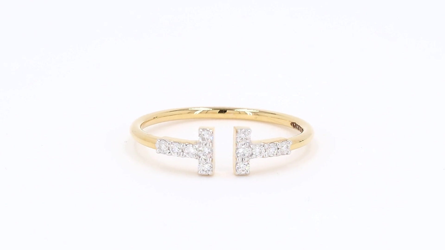 Aurora 0.17-0.18ctw Round Lab Grown Diamond Band