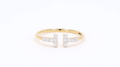 Aurora 0.17-0.18ctw Round Lab Grown Diamond Band