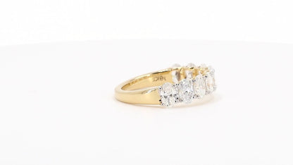 Aurora 1.94ctw Oval Lab Grown Diamond Band - AU M 1/2