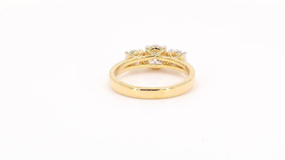 Aurora 1.33-1.42ctw Round Lab Grown Diamond Multi-Stone Ring
