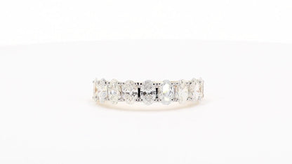 Aurora 1.94ctw Oval Lab Grown Diamond Band