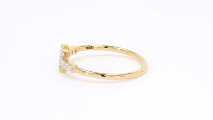 Aurora 0.17-0.18ctw Round Lab Grown Diamond Band