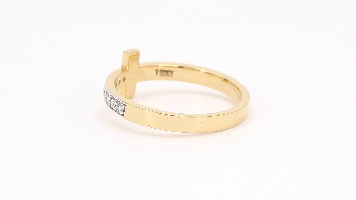 Aurora 0.12-0.14ctw Round Lab Grown Diamond Band