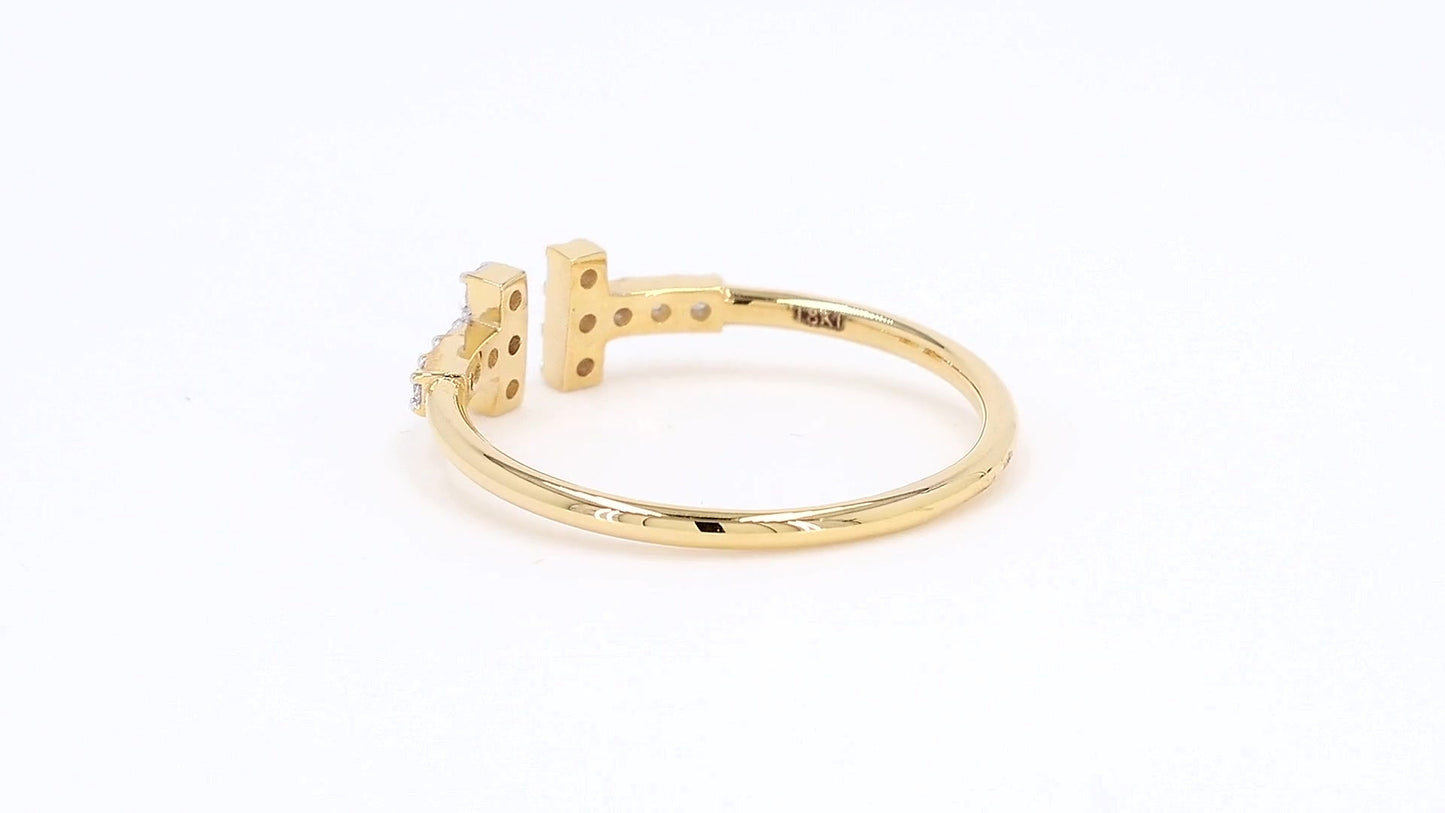 Aurora 0.17-0.18ctw Round Lab Grown Diamond Band