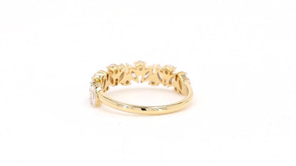 Aurora 0.93ctw Marquise Lab Grown Diamond Band