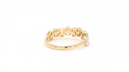 Aurora 0.93ctw Marquise Lab Grown Diamond Band