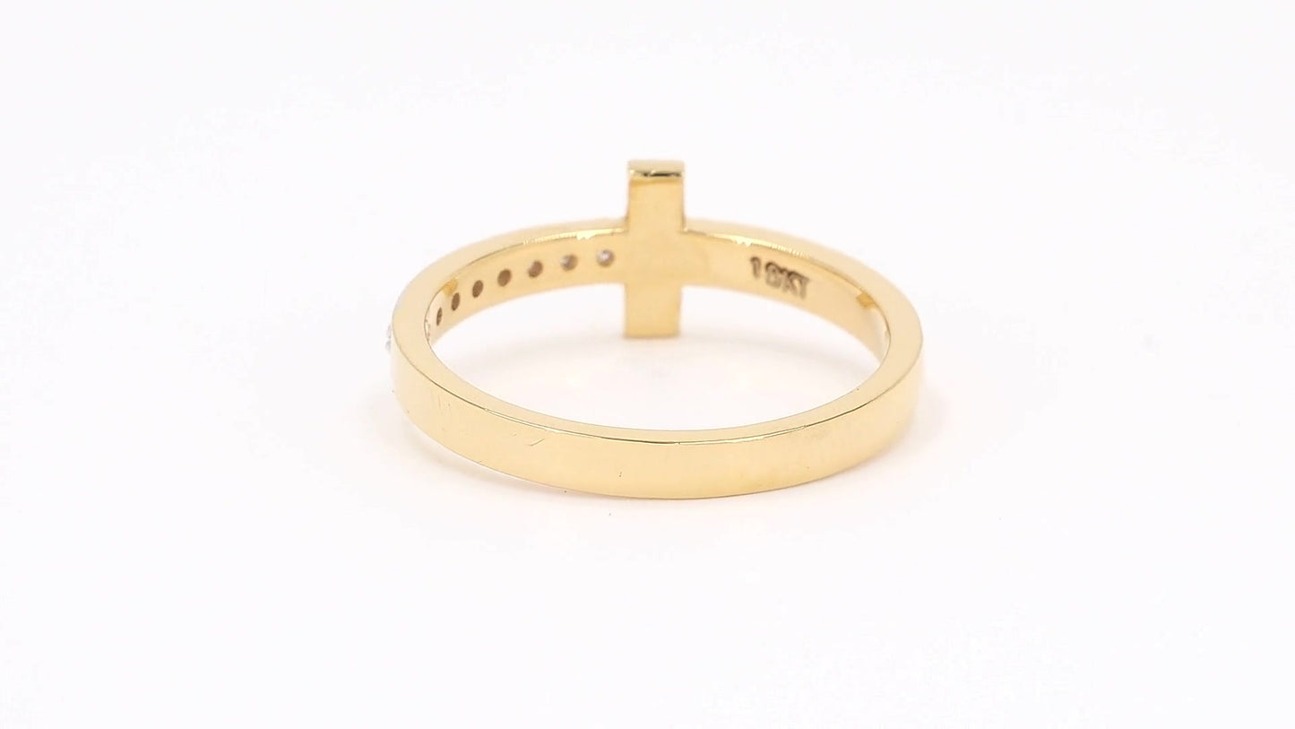Aurora 0.12-0.14ctw Round Lab Grown Diamond Band