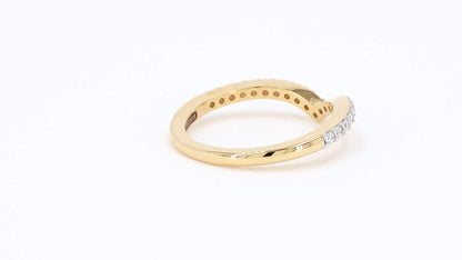 Aurora 0.24-0.25ctw Round Lab Grown Diamond Band