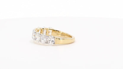 Aurora 1.94ctw Oval Lab Grown Diamond Band - AU M 1/2