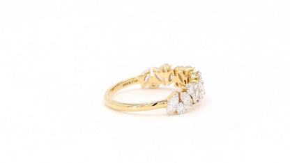 Aurora 0.93ctw Marquise Lab Grown Diamond Band