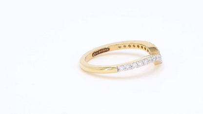 Aurora 0.24-0.25ctw Round Lab Grown Diamond Band