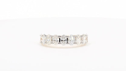 Aurora 1.94ctw Oval Lab Grown Diamond Band - AU M 1/2