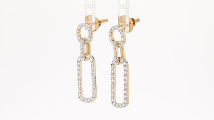 Celeste 1.02ctw Round Halo Lab Grown Diamond Stud Earrings