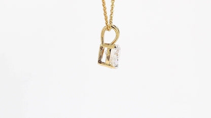 Clara 0.99-1.06ctw Heart Solitaire Pendant Lab Grown Diamond
