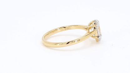 Clara 1.02-1.03ctw Pear Lab Grown Diamond Solitaire Ring