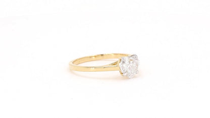 Clara 0.94-1.50ctw Heart Lab Grown Diamond Solitaire Ring