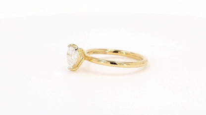 Clara 1.01-1.07ctw Heart Lab Grown Diamond Solitaire Ring