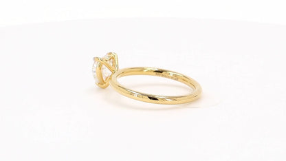 Clara 1.01-1.07ctw Heart Lab Grown Diamond Solitaire Ring