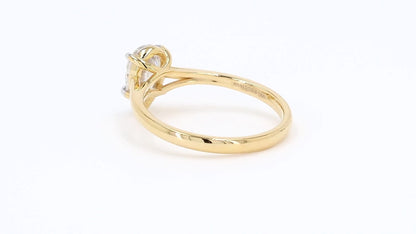 Clara 1.02-1.03ctw Pear Lab Grown Diamond Solitaire Ring