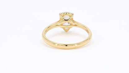 Clara 1.02-1.03ctw Pear Lab Grown Diamond Solitaire Ring