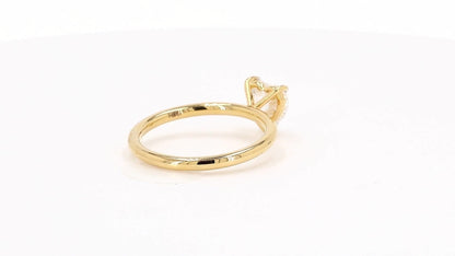 Clara 1.01-1.07ctw Heart Lab Grown Diamond Solitaire Ring