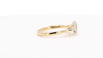 Clara 1.02-1.03ctw Pear Lab Grown Diamond Solitaire Ring