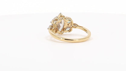 Sienna 1.72ctw Marquise Lab Grown Diamond Ring with Accent Diamonds