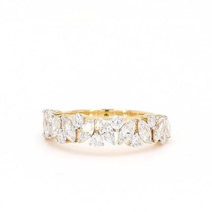 Aurora 0.93ctw Marquise Lab Grown Diamond Band