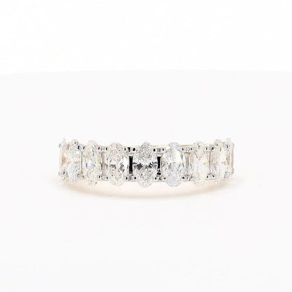Aurora 1.94ctw Oval Lab Grown Diamond Band