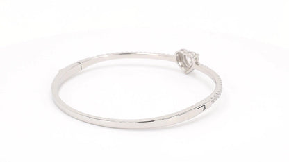 Divara Amara Bangle, sterling silver 925 cubic zirconia bracelet