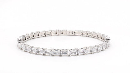 Divara Mireille Bangle, sterling silver 925 cubic zirconia bracelet