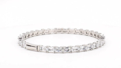 Divara Mireille Bangle, sterling silver 925 cubic zirconia bracelet
