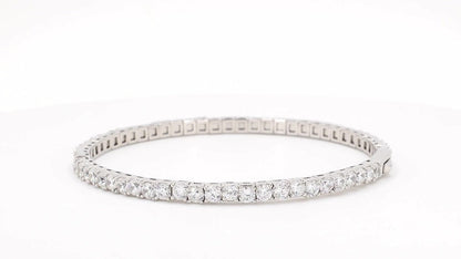 Divara Oriana Tennis Bracelet, sterling silver 925 cubic zirconia bracelet