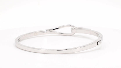 Divara Aurelie Bangle, sterling silver 925 cubic zirconia bracelet