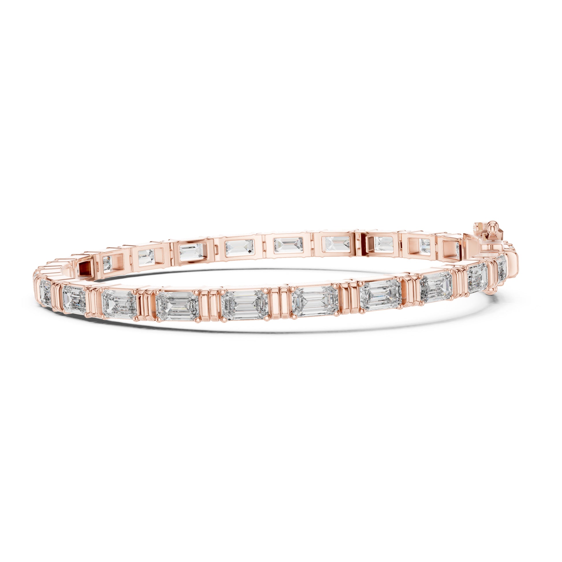 Vera 9 Carat Emerald Lab Grown Diamond Tennis Bracelet