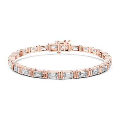 Vera 9 Carat Emerald Lab Grown Diamond Tennis Bracelet