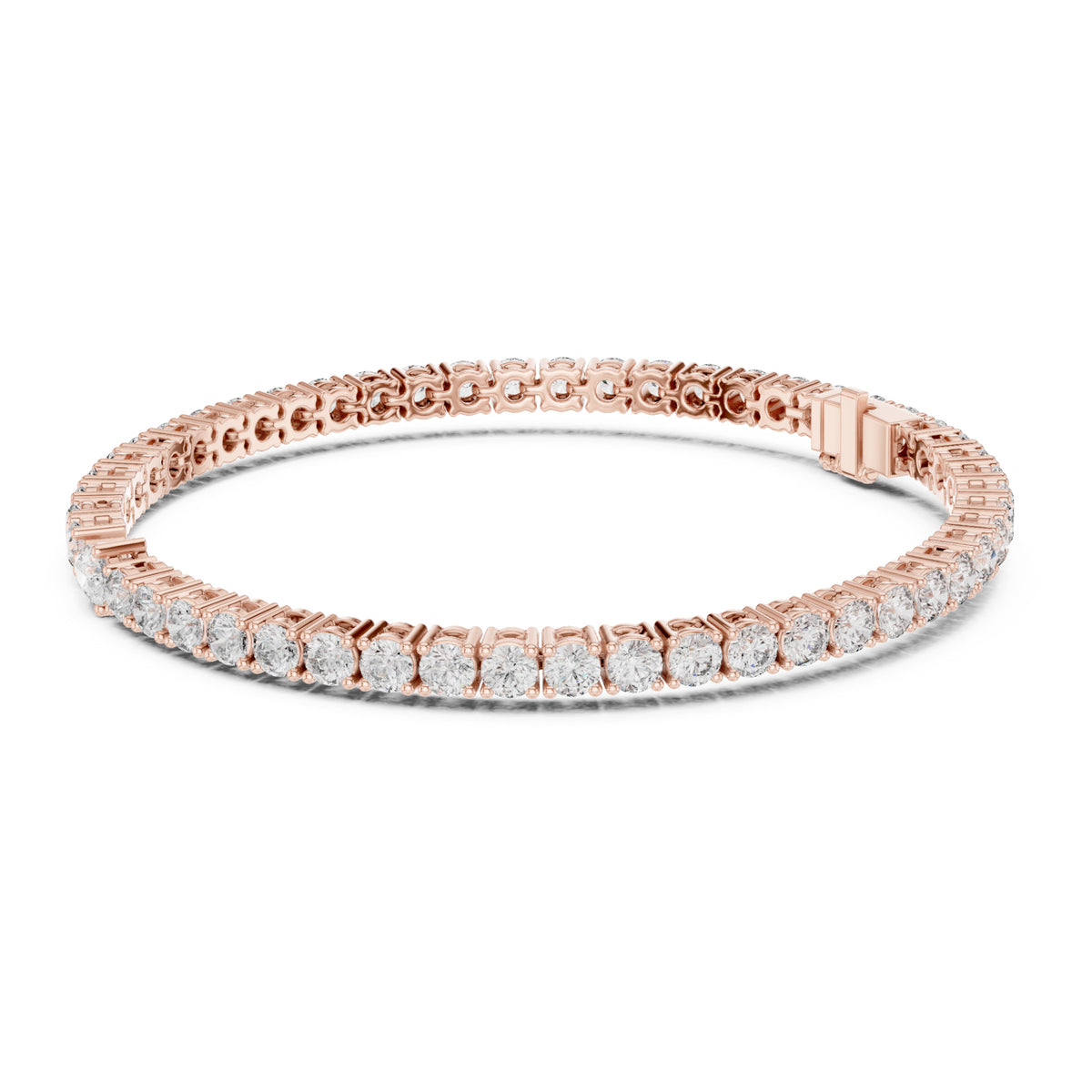 Aurora 6 Carat Pear Lab Grown Diamond Tennis Bracelet
