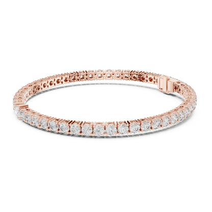 Aurora 6 Carat Pear Lab Grown Diamond Tennis Bracelet
