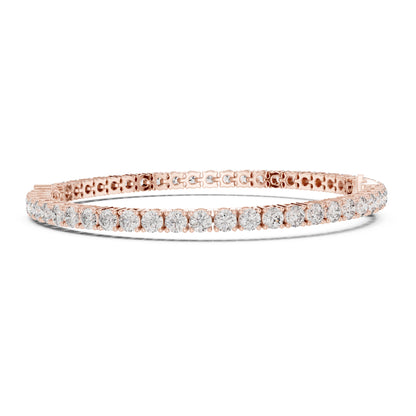 Aurora 6 Carat Pear Lab Grown Diamond Tennis Bracelet