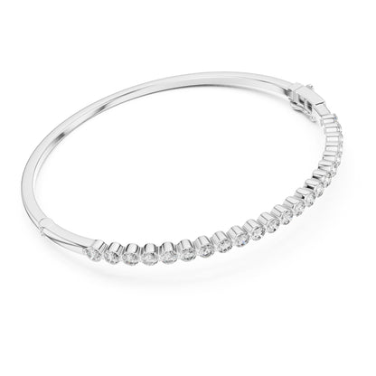 Aurora 2 Carat Round Lab Grown Diamond Statement Bangle