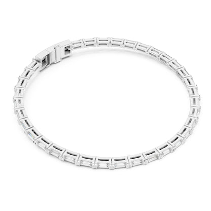 Vera 4 Carat Baguette Lab Grown Diamond Tennis Bracelet
