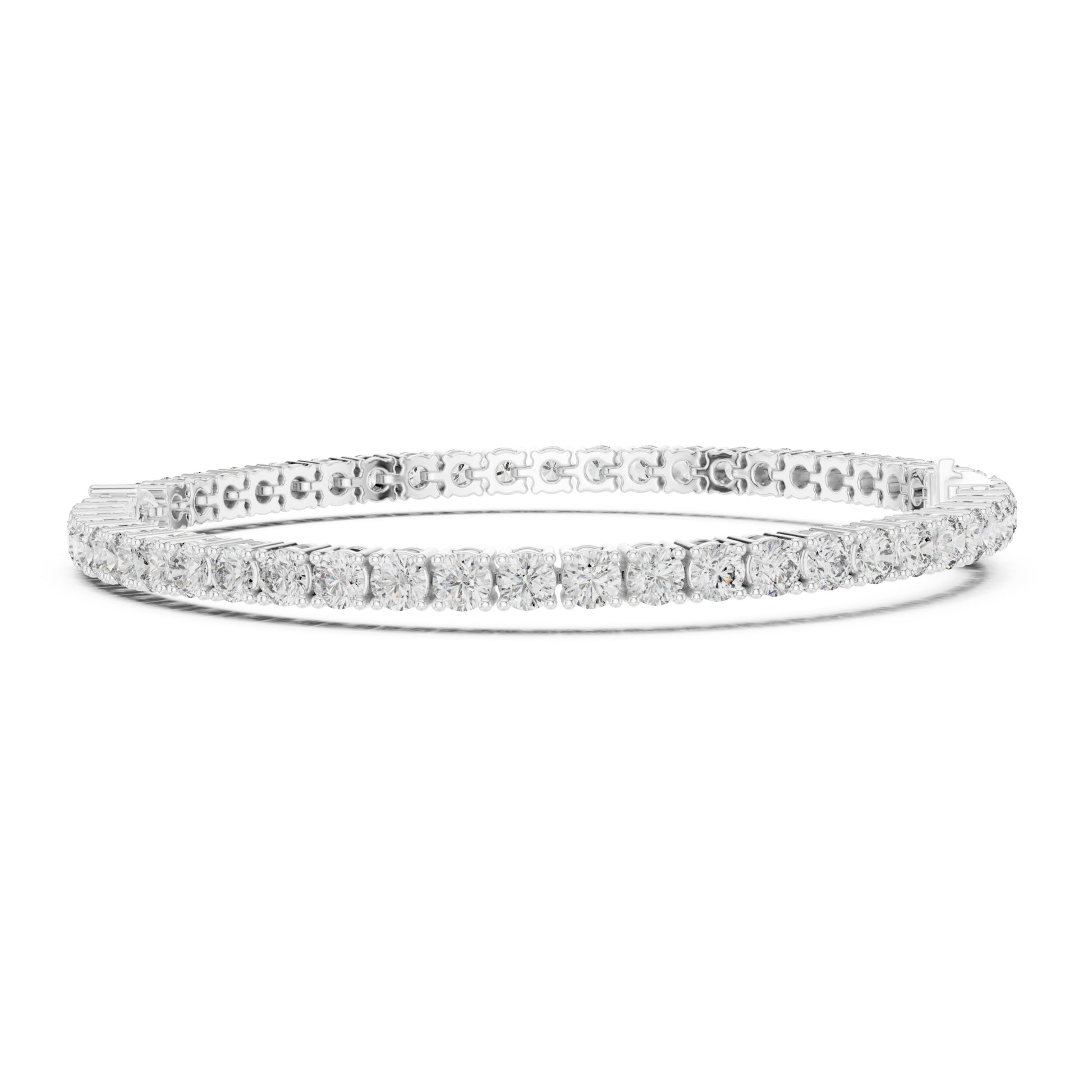 Aurora 6 Carat Pear Lab Grown Diamond Tennis Bracelet