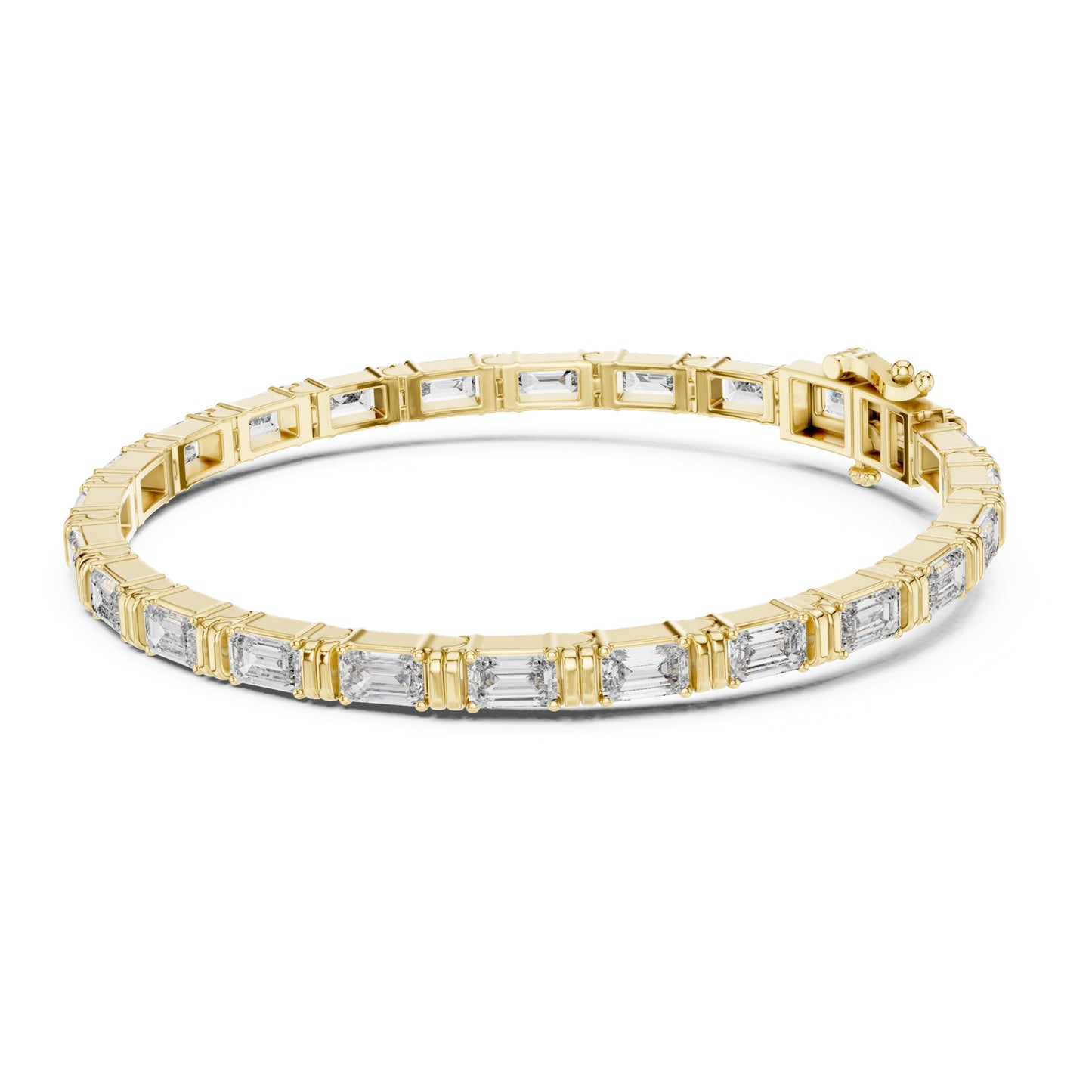 Vera 9 Carat Emerald Lab Grown Diamond Tennis Bracelet