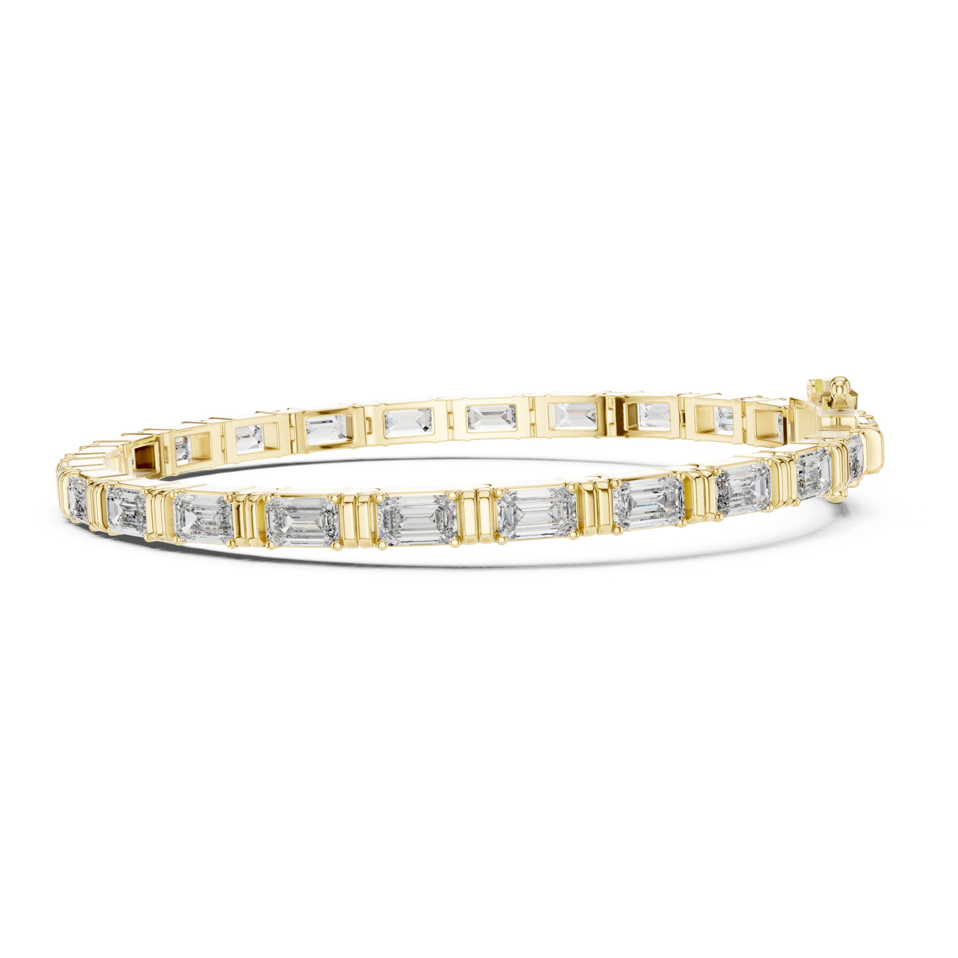 Vera 9 Carat Emerald Lab Grown Diamond Tennis Bracelet