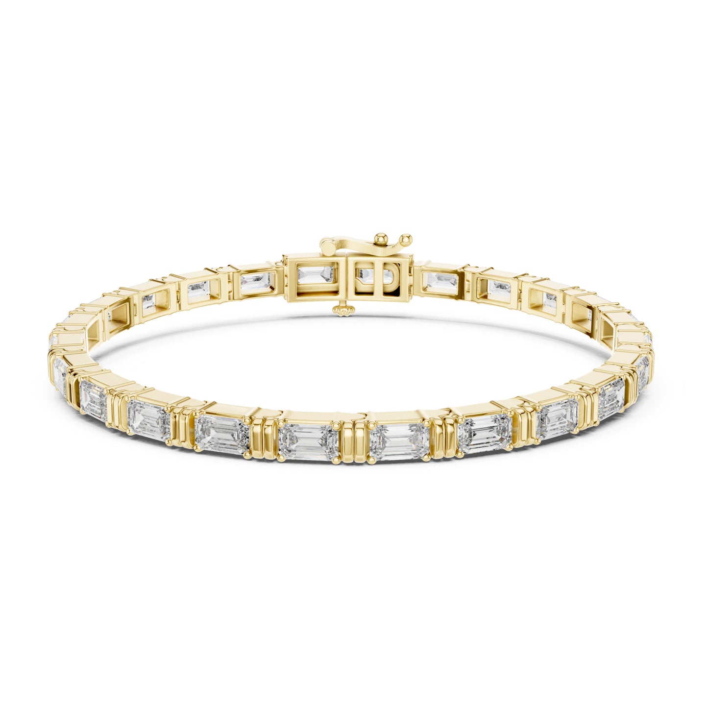 Vera 9 Carat Emerald Lab Grown Diamond Tennis Bracelet